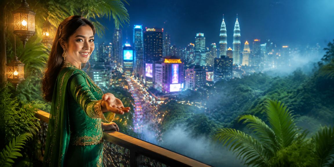 Suasana Hari Raya di Kuala Lumpur mencerminkan semangat komuniti pengguna setia platform 1890