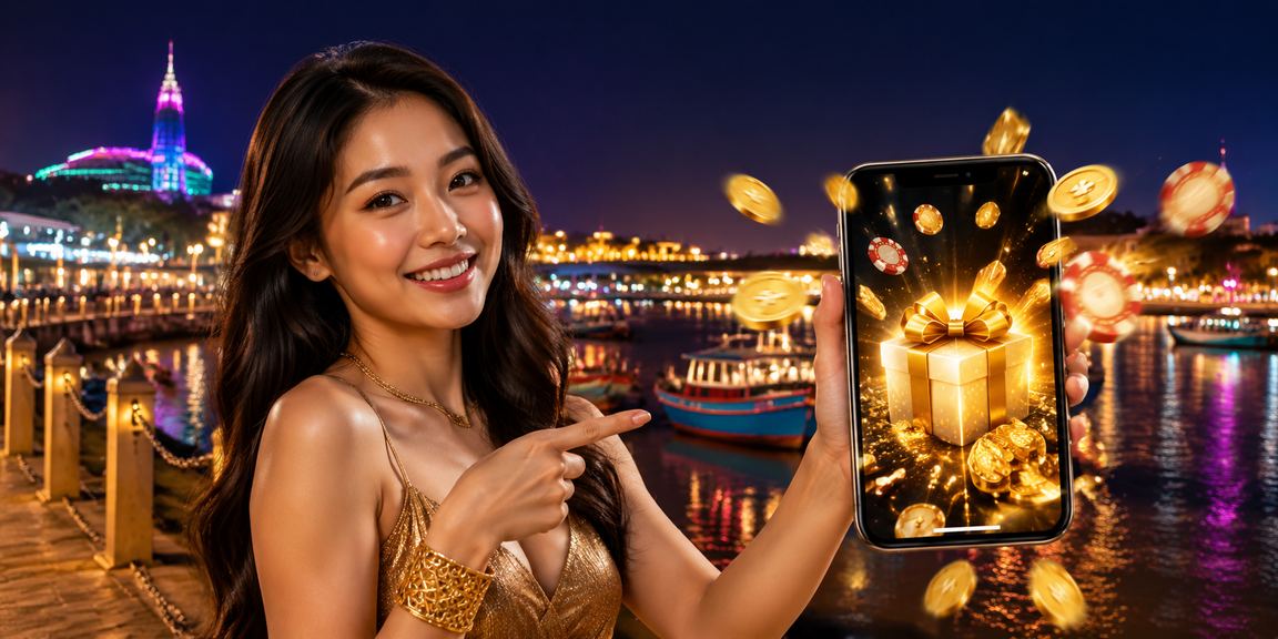 Pengguna Malaysia menganalisis tip pertaruhan sukan melalui telefon pintar di platform 1890